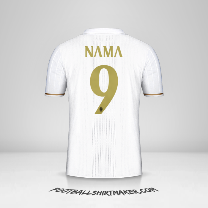 Jersey AC Milan 2016/17 Alternatif -  nama - 9