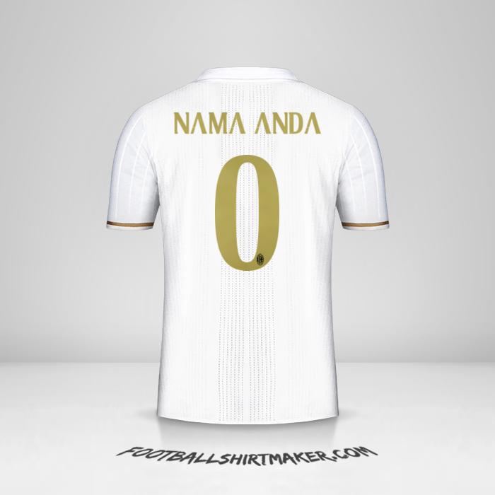 Jersey AC Milan 2016/17 II -  nama anda - 0