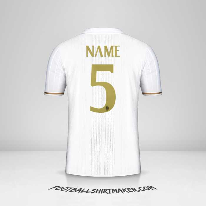 Shirt AC Milan 2016/17 Away -  name - 5