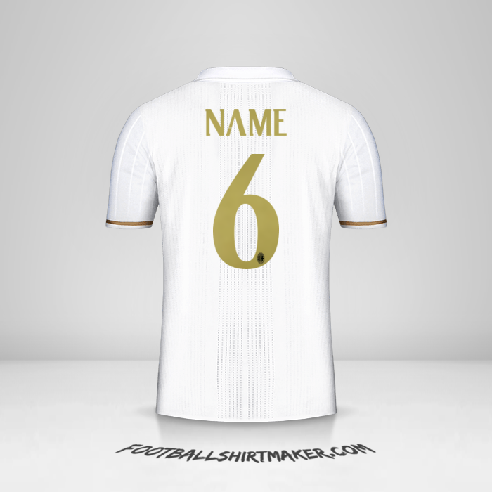 Shirt AC Milan 2016/17 Away -  name - 6