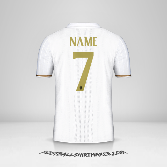 Trikot AC Milan 2016/17 Auswärts -  name - 7