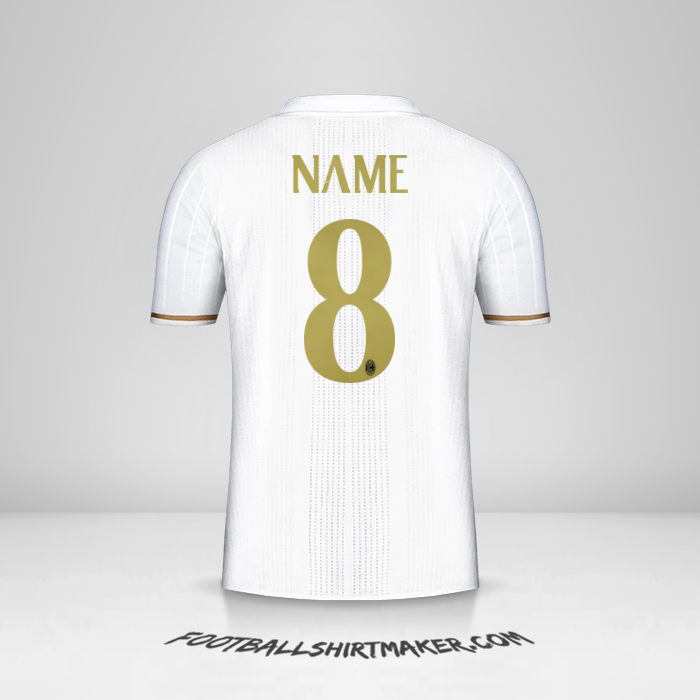 Shirt AC Milan 2016/17 Away -  name - 8