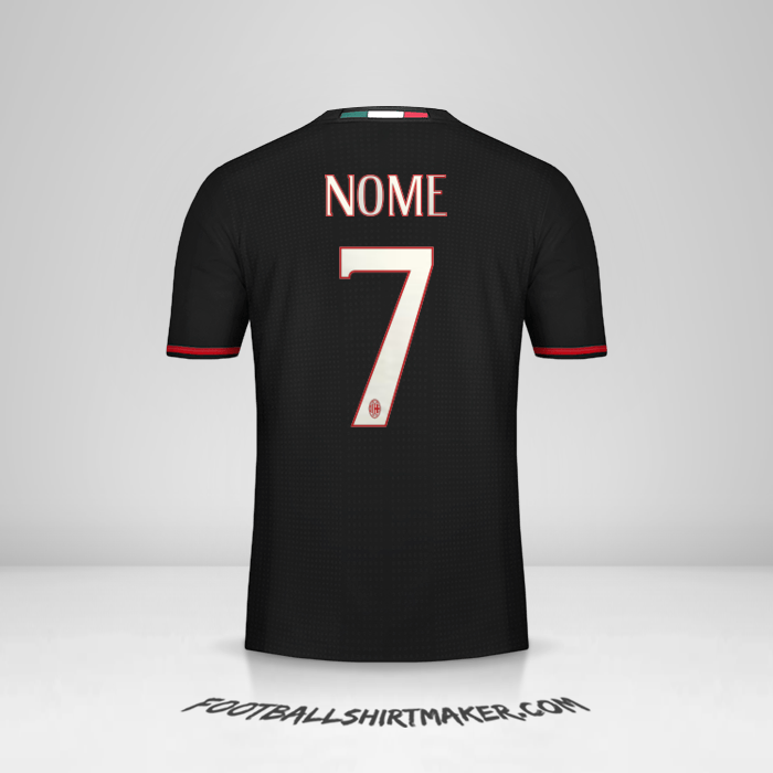 Maglia AC Milan 2016/17 -  nome - 7