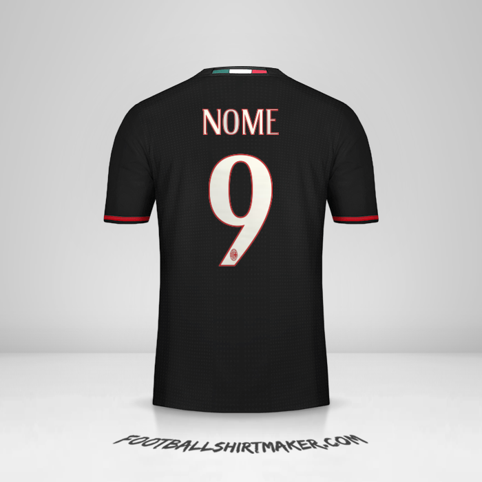 Maglia AC Milan 2016/17 -  nome - 9