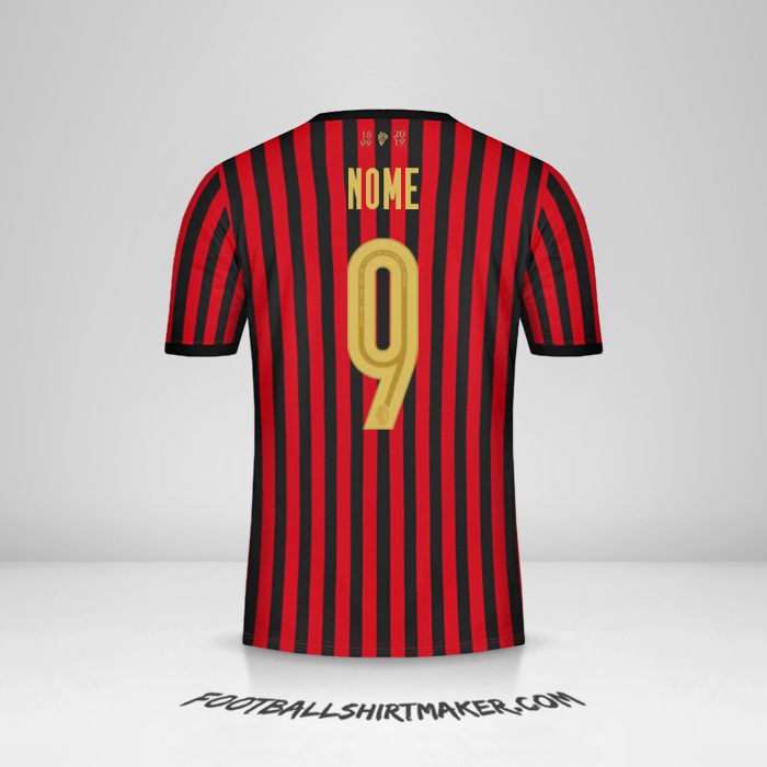 Maglia AC Milan 120Th -  nome - 9