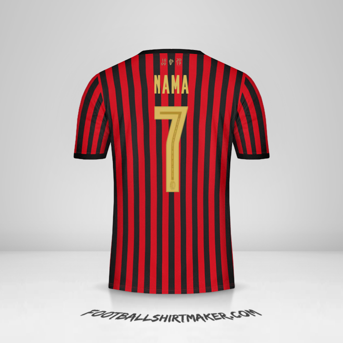 Jersey AC Milan 120Th -  nama - 7