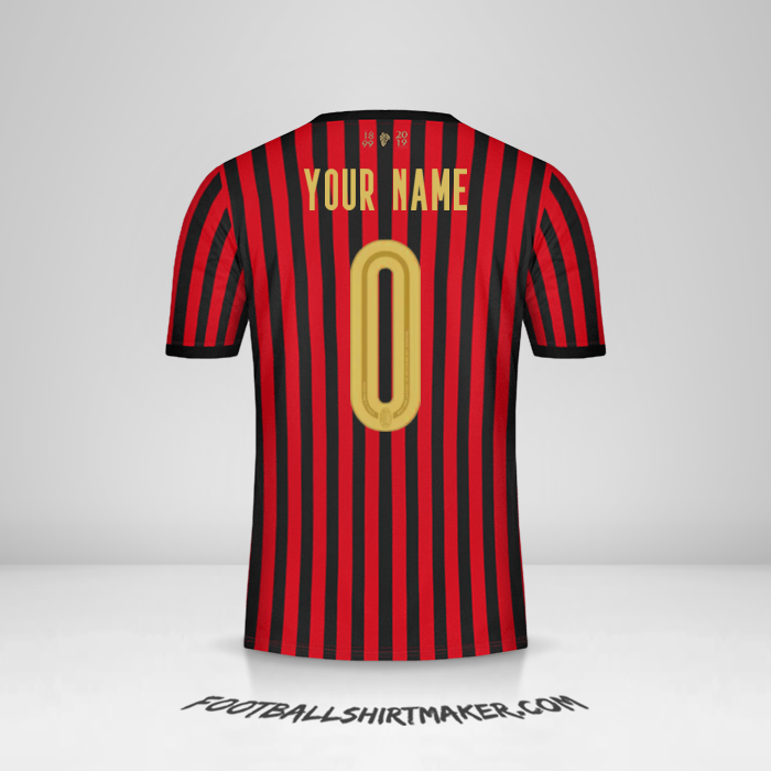 Shirt AC Milan 120Th -  your name - 0