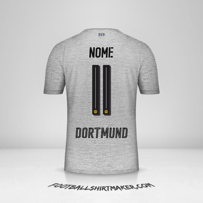 Maglia Borussia Dortmund 2017/18 Terza -  nome - 11