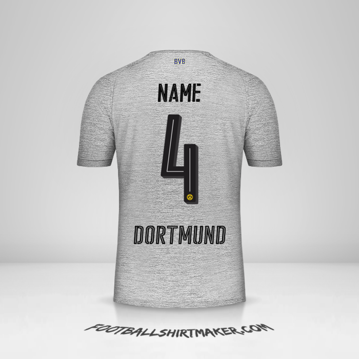 Shirt Borussia Dortmund 2017/18 Third -  name - 4