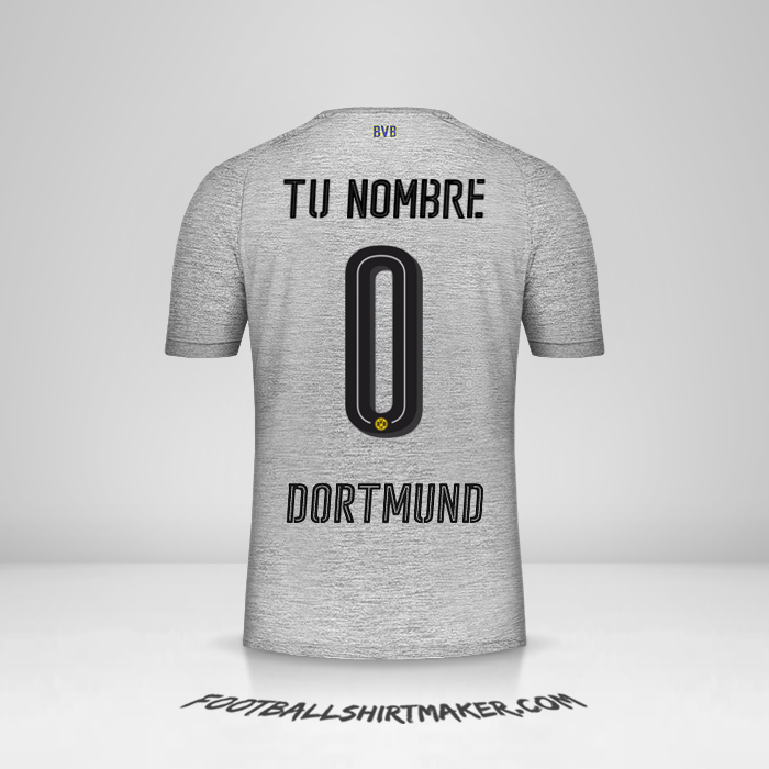Camiseta Borussia Dortmund 2017/18 III -  tu nombre - 0