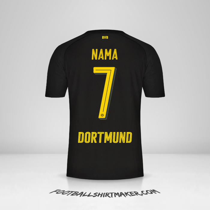 Jersey Borussia Dortmund 2017/18 Alternatif -  nama - 7