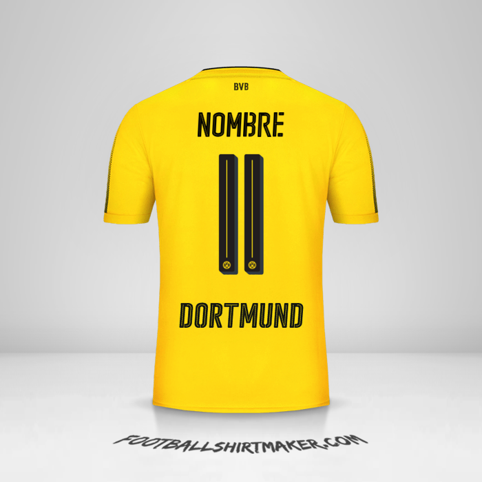 Jersey Borussia Dortmund 2017/18 -  nombre - 11