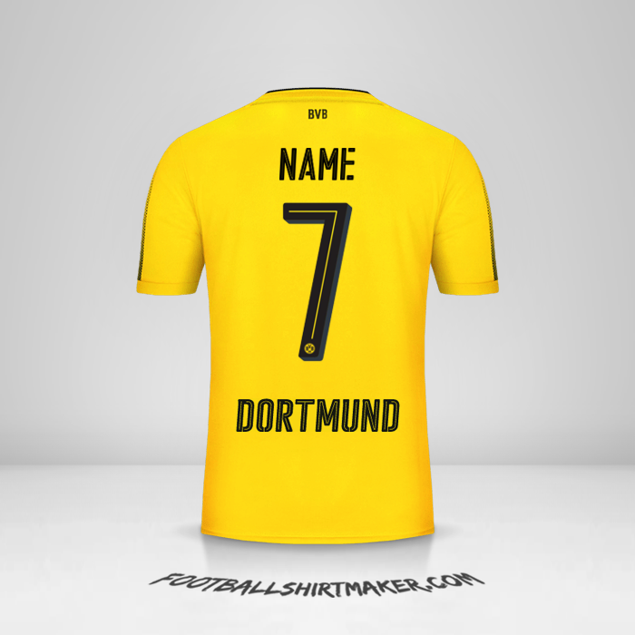 Shirt Borussia Dortmund 2017/18 -  name - 7