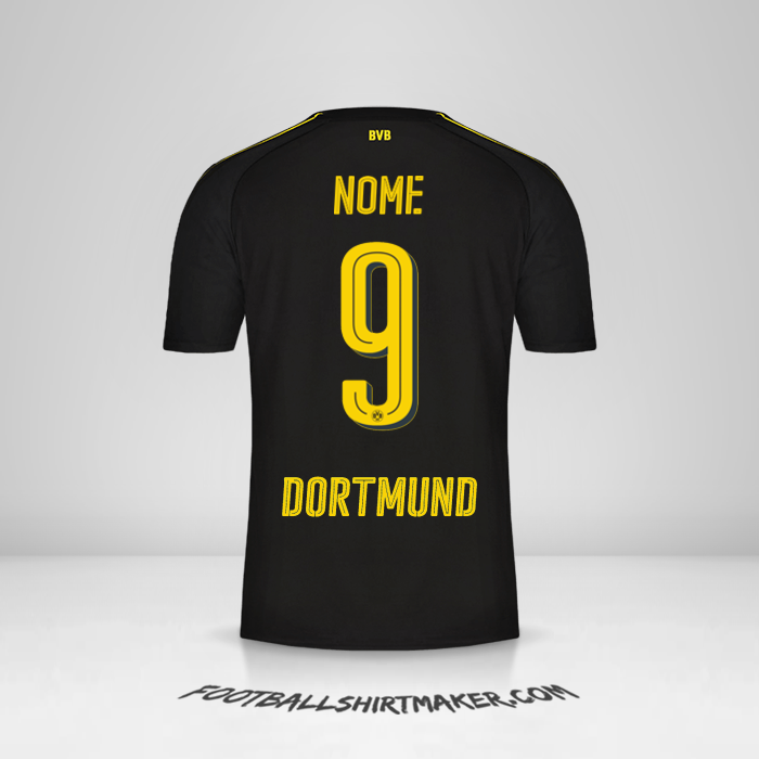 Maglia Borussia Dortmund 2016/17 Seconda -  nome - 9