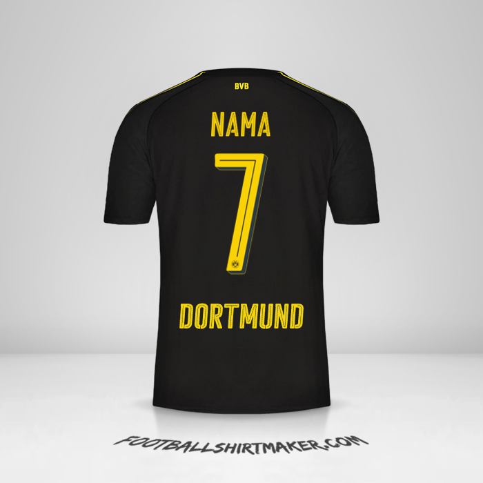 Jersey Borussia Dortmund 2016/17 Alternatif -  nama - 7