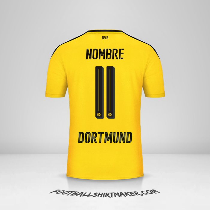 Jersey Borussia Dortmund 2016/17 -  nombre - 11