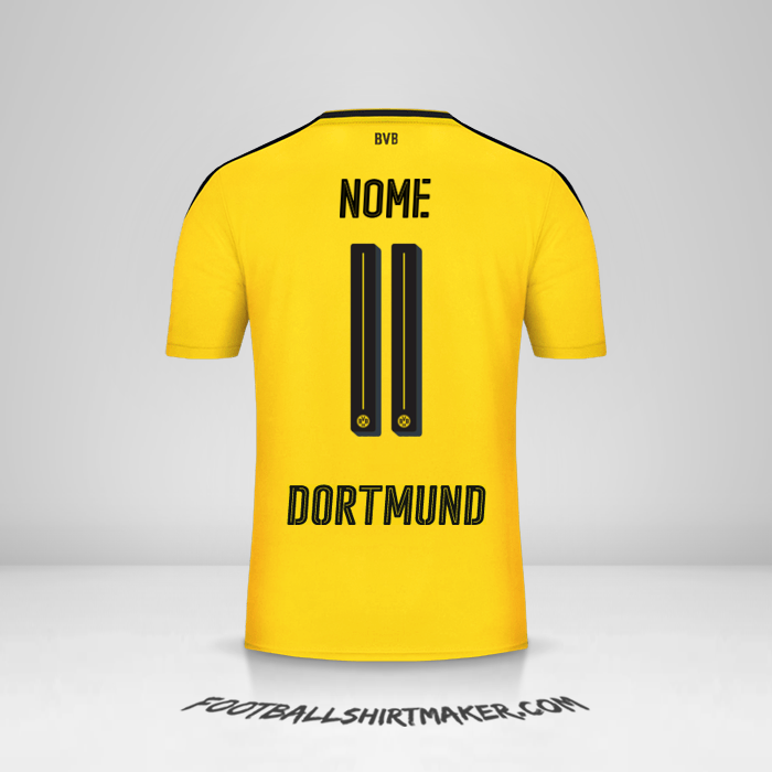 Camisola Borussia Dortmund 2016/17 -  nome - 11