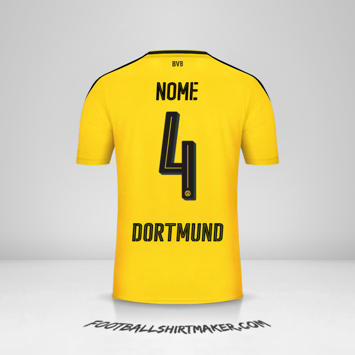 Maglia Borussia Dortmund 2016/17 -  nome - 4