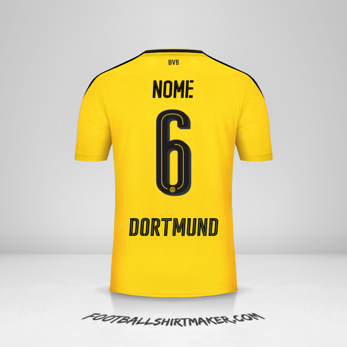 Maglia Borussia Dortmund 2016/17 -  nome - 6