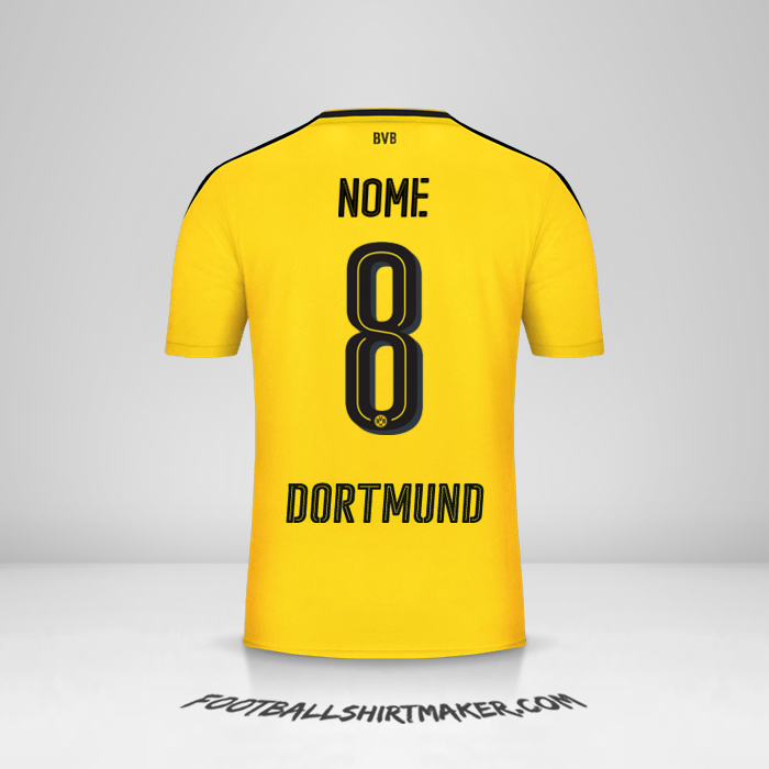 Maglia Borussia Dortmund 2016/17 -  nome - 8