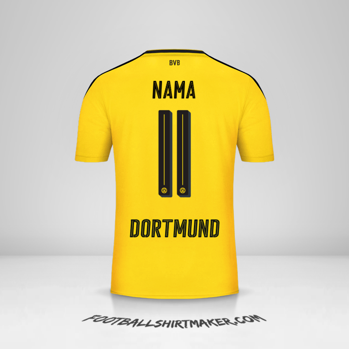 Jersey Borussia Dortmund 2016/17 -  nama - 11