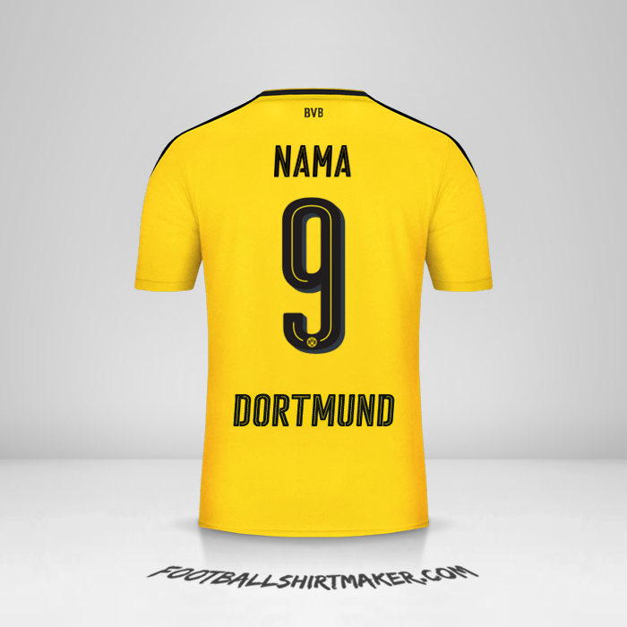 Jersey Borussia Dortmund 2016/17 -  nama - 9