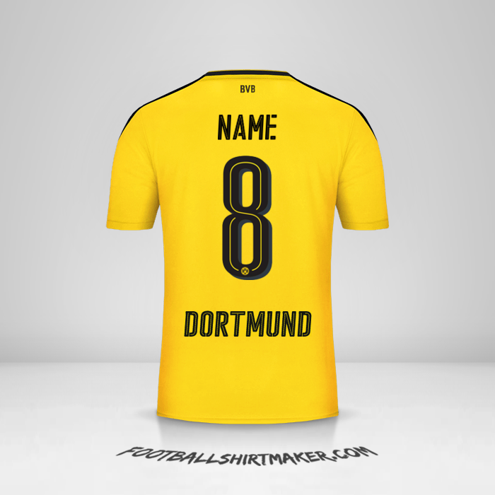 Jersey Borussia Dortmund 2016/17 -  name - 8