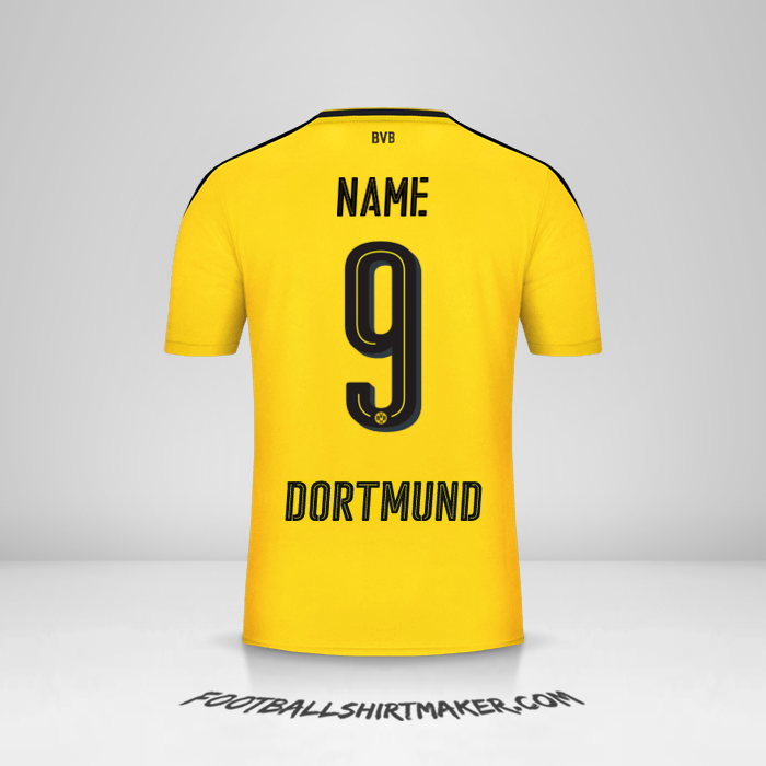 Shirt Borussia Dortmund 2016/17 -  name - 9