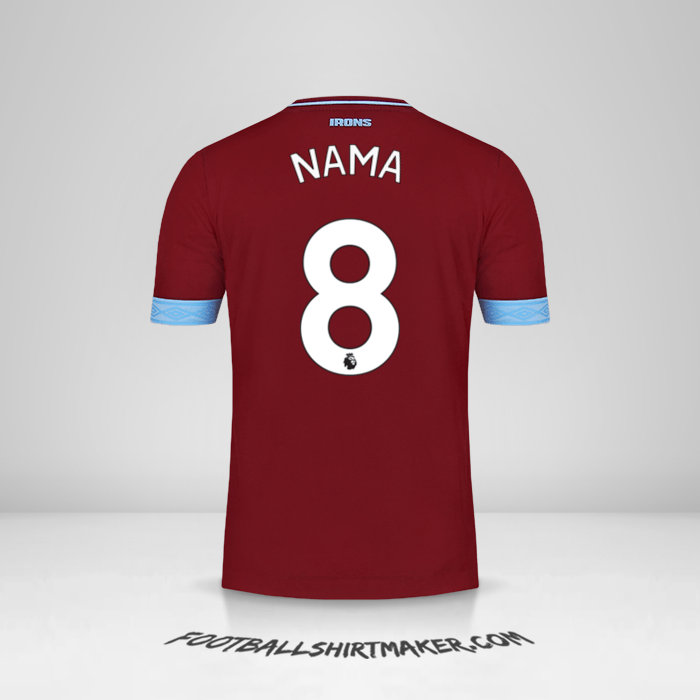 Jersey West Ham United FC 2018/19 -  nama - 8