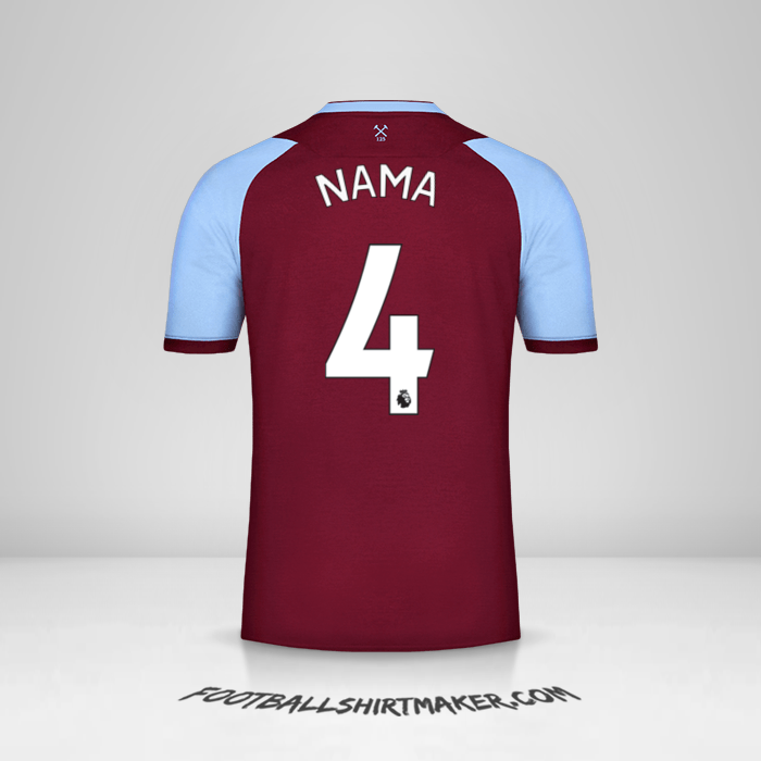 Jersey West Ham United FC 2020/21 -  nama - 4
