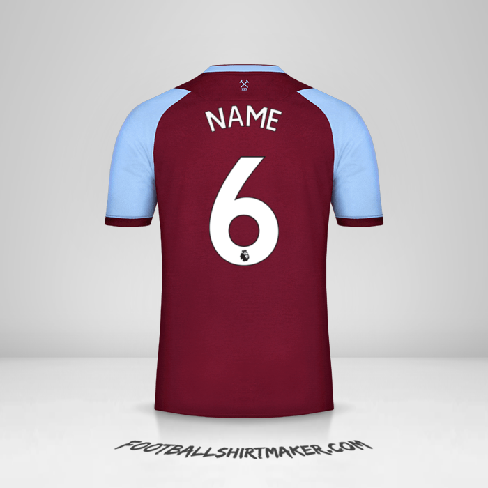 Trikot West Ham United FC 2020/21 -  name - 6