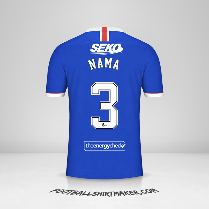 Jersey Rangers FC 2020/21 -  nama - 3
