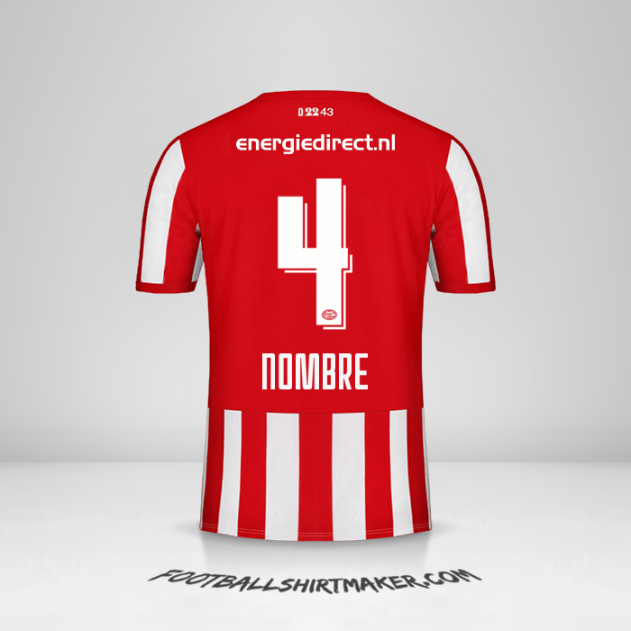 Jersey PSV 2019/20 -  nombre - 4