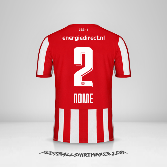 Maglia PSV 2019/20 -  nome - 2