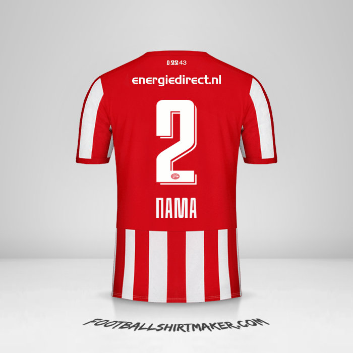 Jersey PSV 2019/20 -  nama - 2
