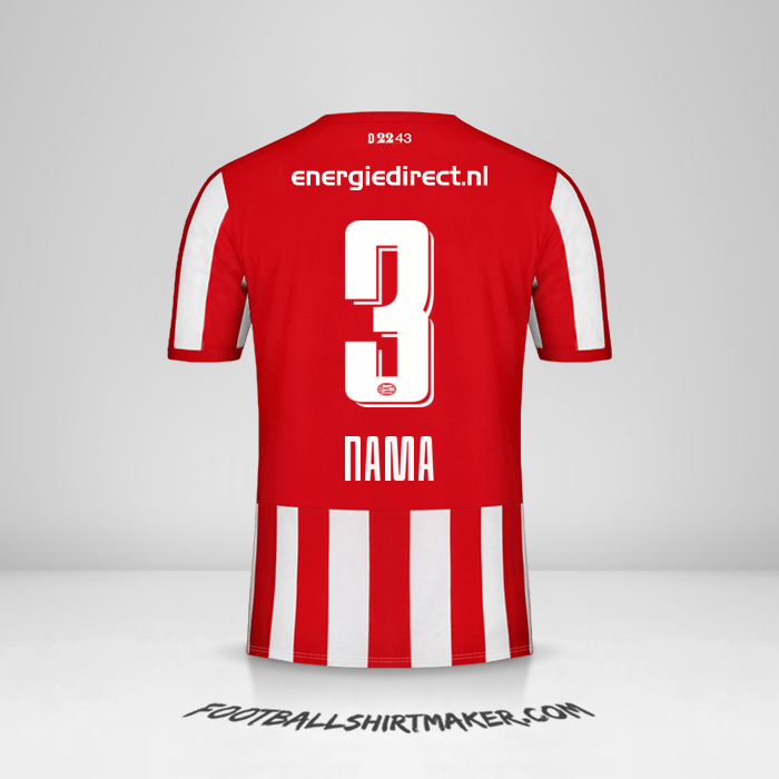 Jersey PSV 2019/20 -  nama - 3