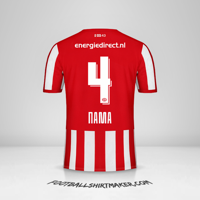 Jersey PSV 2019/20 -  nama - 4