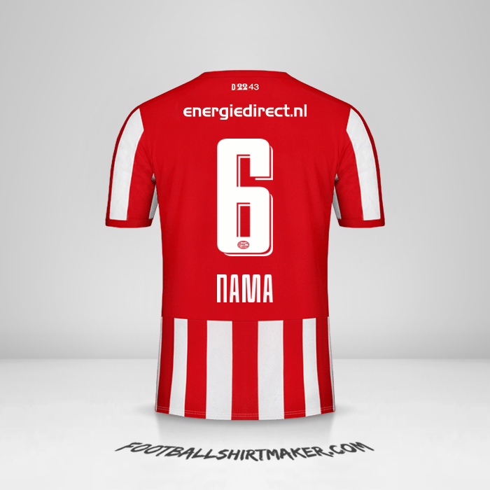 Jersey PSV 2019/20 -  nama - 6