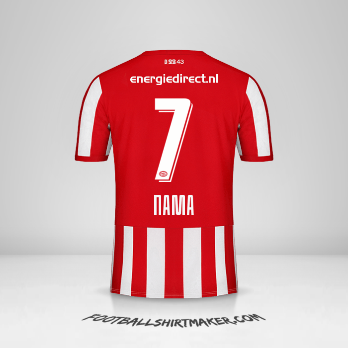 Jersey PSV 2019/20 -  nama - 7