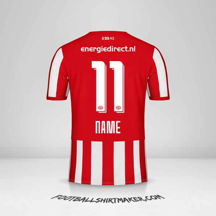 Shirt PSV 2019/20 -  name - 11