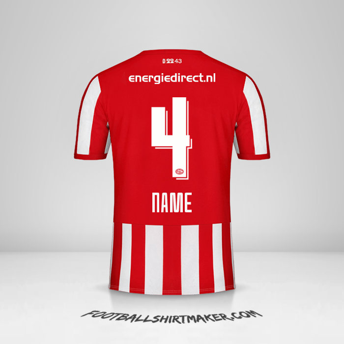 Shirt PSV 2019/20 -  name - 4