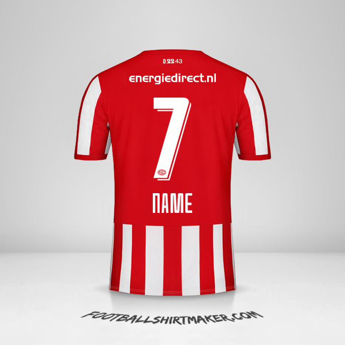 Shirt PSV 2019/20 -  name - 7