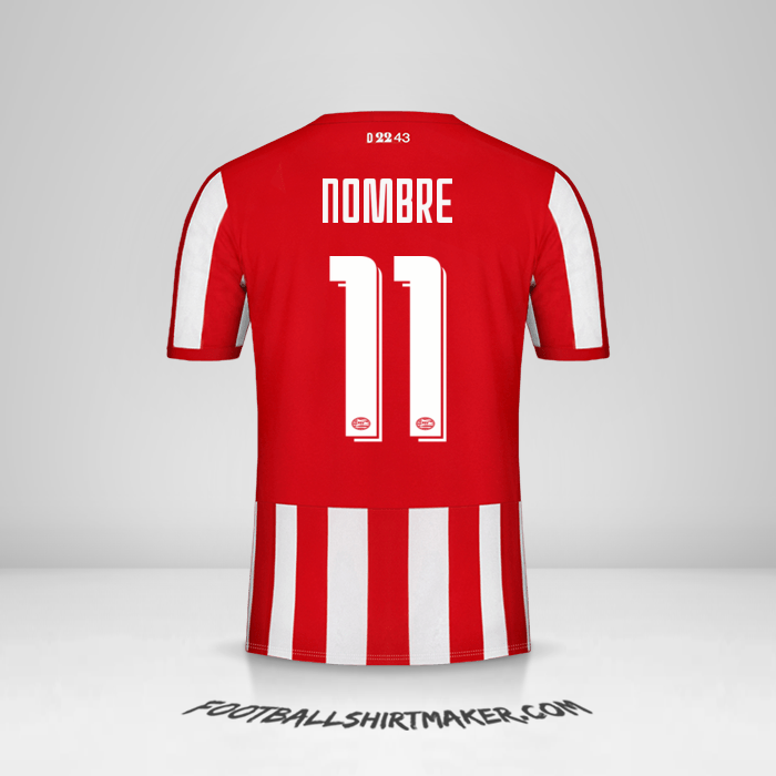 Camiseta PSV Cup 2019/20 -  nombre - 11