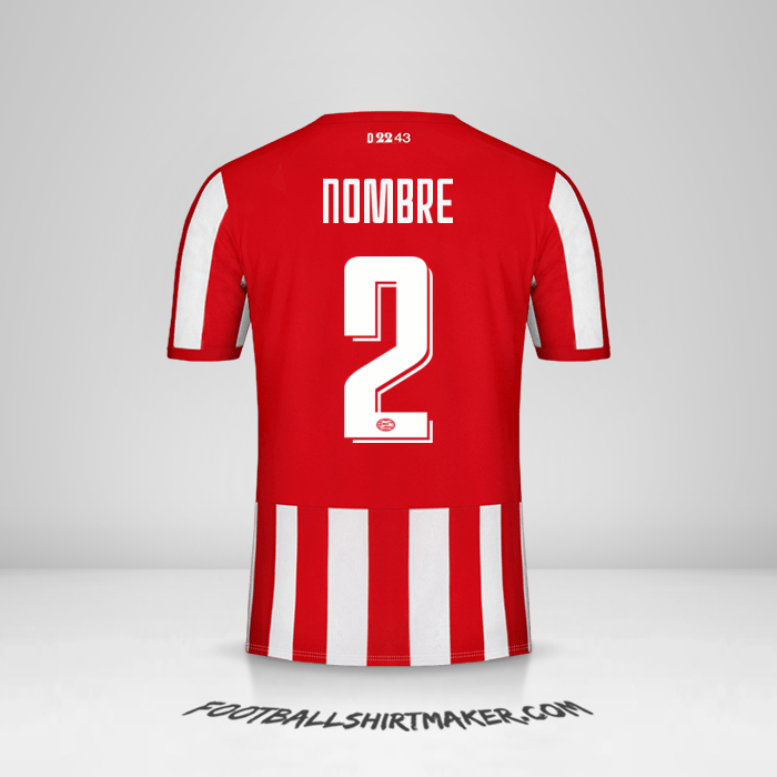 Camiseta PSV Cup 2019/20 -  nombre - 2