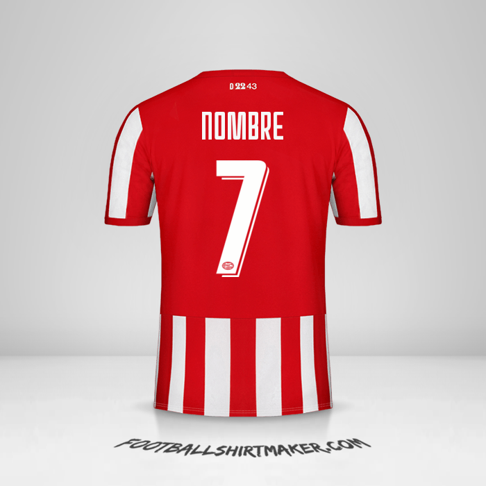 Jersey PSV Cup 2019/20 -  nombre - 7