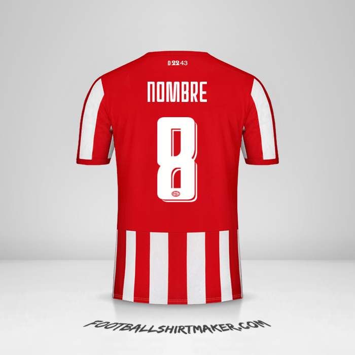 Jersey PSV Cup 2019/20 -  nombre - 8