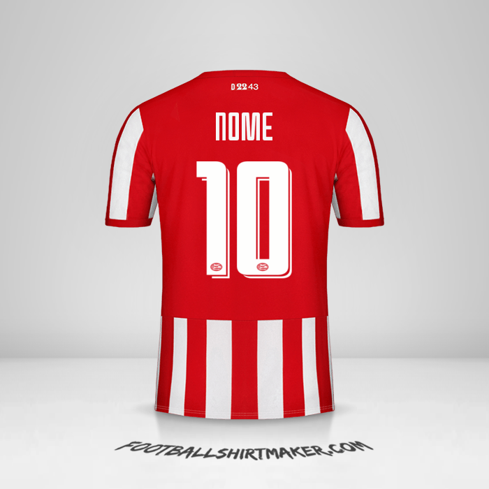 Maglia PSV Cup 2019/20 -  nome - 10