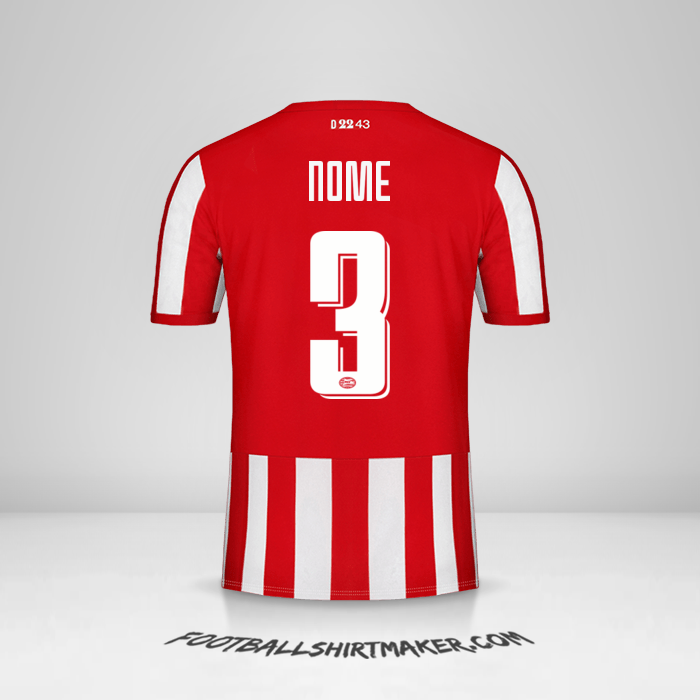 Maglia PSV Cup 2019/20 -  nome - 3