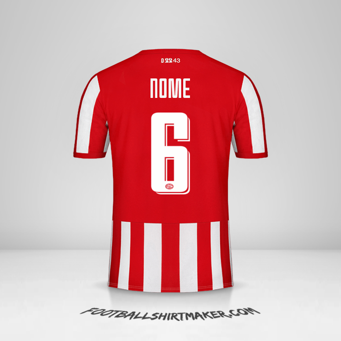 Camisola PSV Cup 2019/20 -  nome - 6