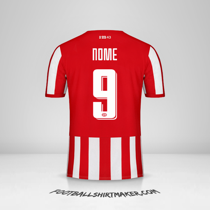 Maglia PSV Cup 2019/20 -  nome - 9
